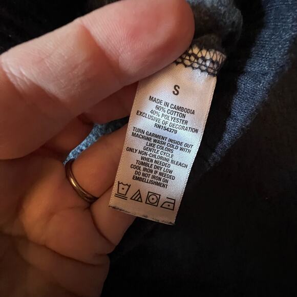 Aeropostale Aero Teen Junior Girls Irridescent Logo Jogger Sweatpants Small - Picture 5 of 6